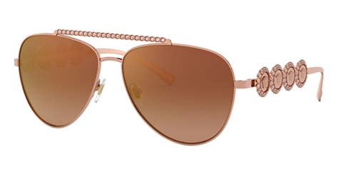 versace ve2219b|Versace™ VE2219B Aviator Sunglasses .